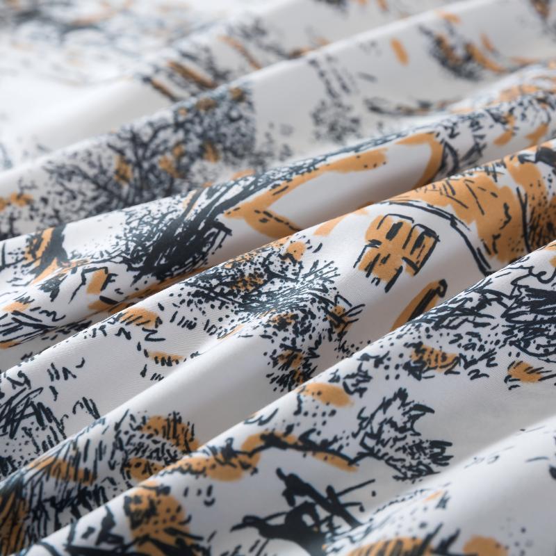 This FADFAY bedding sheet set uses 600 thread count.