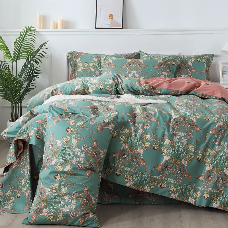 This FADFAY duvet cover set is clean and fresh overall.
