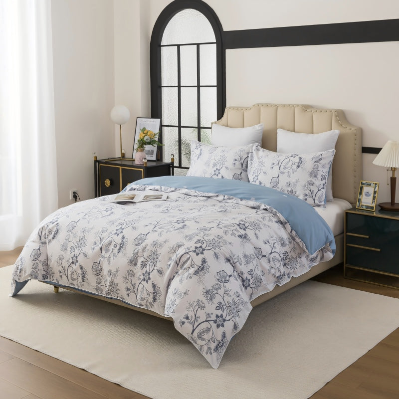This FADFAY duvet cover set is clean and fresh overall.