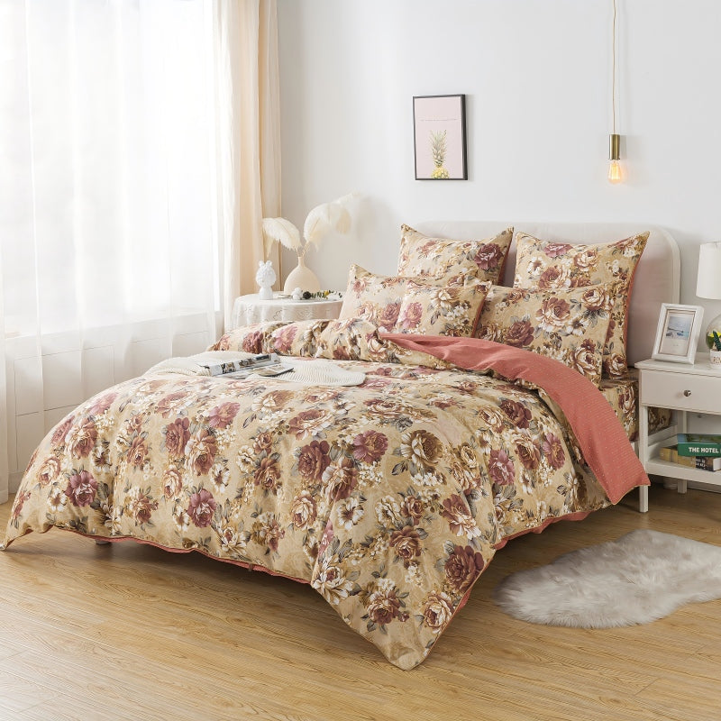 This FADFAY duvet cover set is clean and fresh overall.