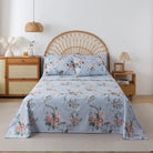 pink bedding sheet