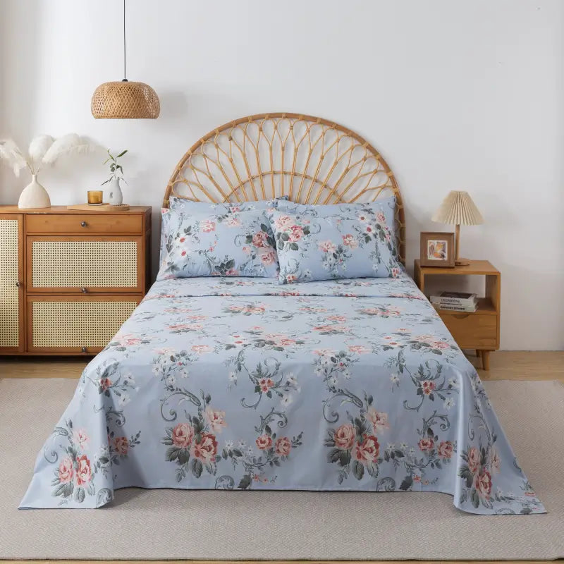 pink bedding sheet