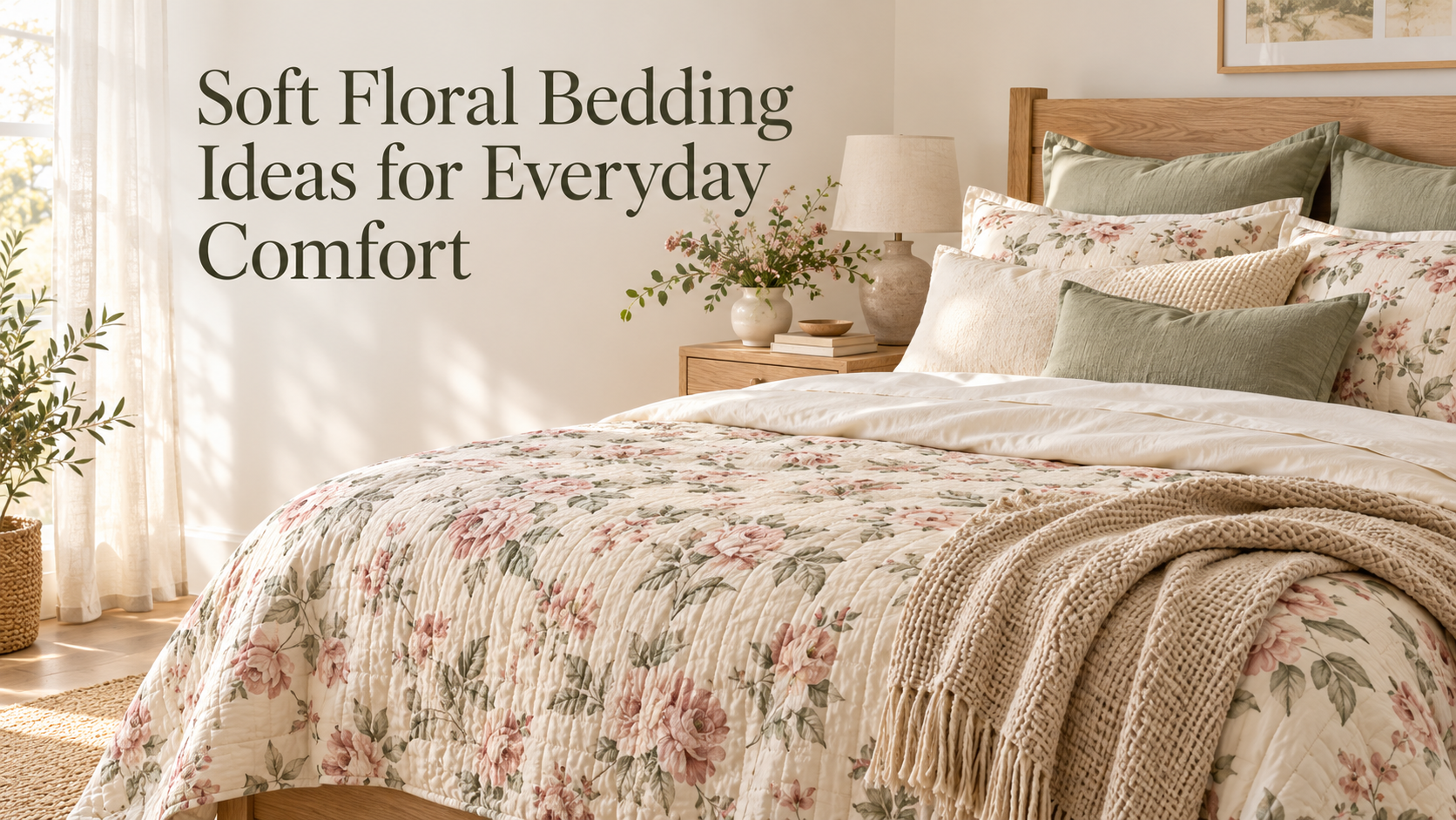 Soft Floral Bedding Ideas for Everyday Comfort