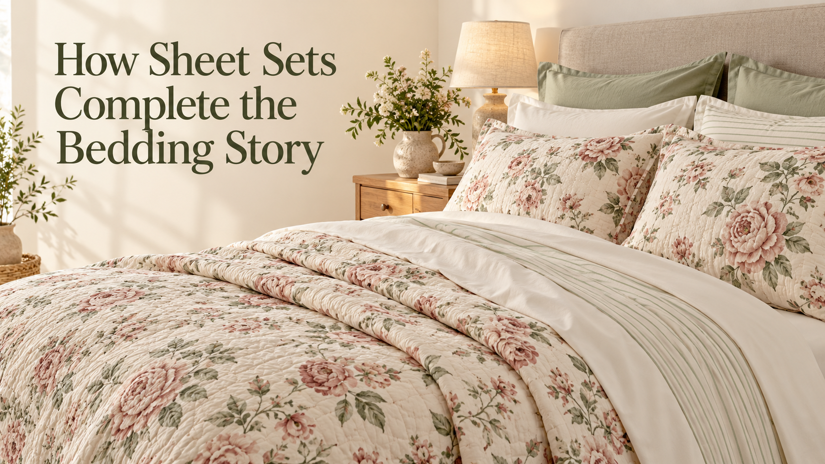 How Sheet Sets Complete the Bedding Story