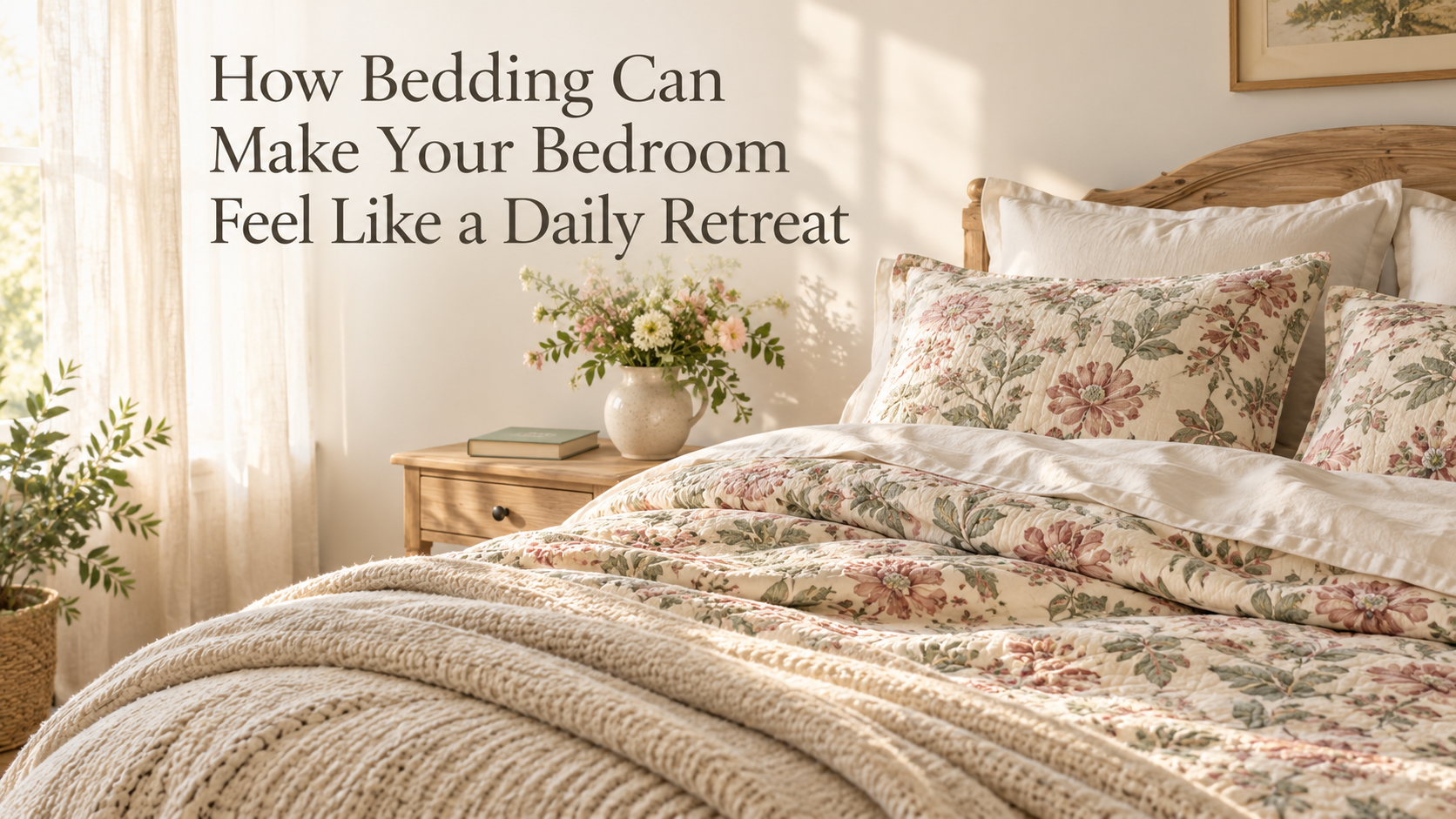How Bedding Can Make Your Bedroom Feel Like a Daily Retreat