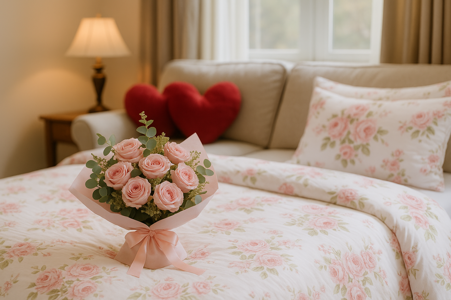 The Perfect Valentine’s Gift: Romantic Floral Bedding for Someone You Love