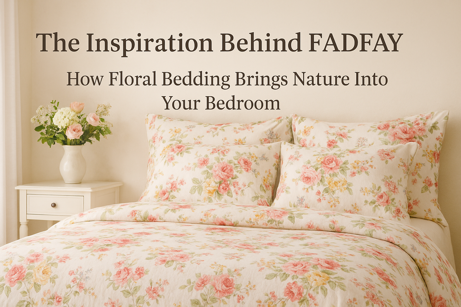 The Inspiration Behind FADFAY: How Floral Bedding Brings Nature Into Your Bedroom