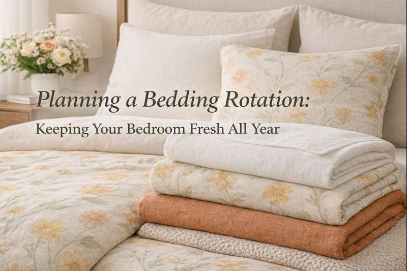 Planning a Bedding Rotation: Keeping Your Bedroom Fresh All Year