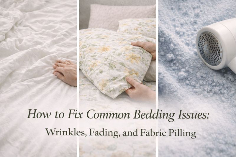 duvet cover pilling and fabric damage after washing