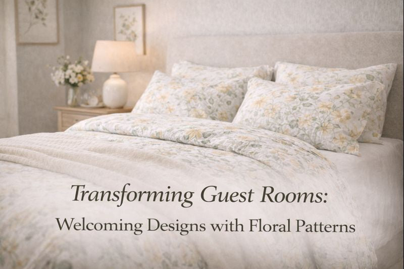 Transforming Guest Rooms: Welcoming Designs with Floral Patterns