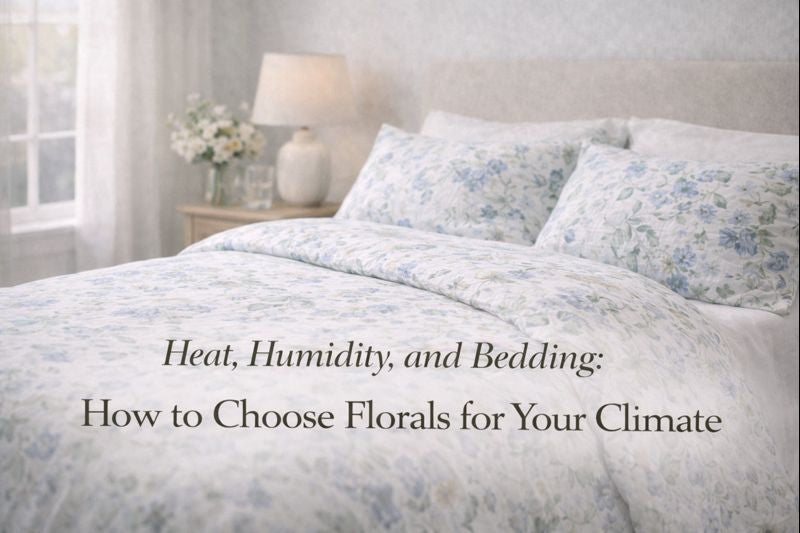 Heat, Humidity, and Bedding: How to Choose Florals for Your Climate