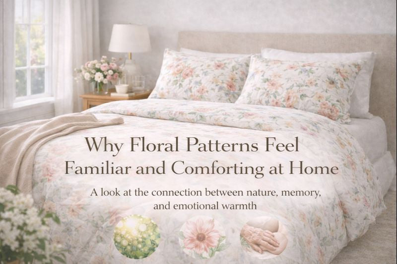 Why Floral Patterns Feel Familiar and Comforting at Home