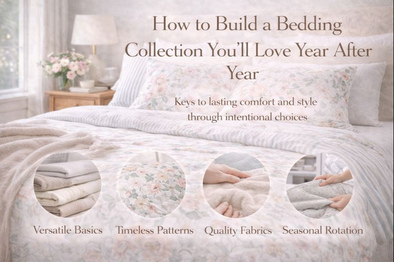 How to Build a Bedding Collection You’ll Love Year After Year