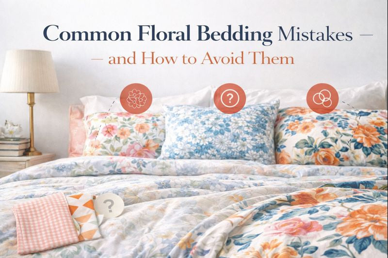 Common Floral Bedding Mistakes — and How to Avoid Them