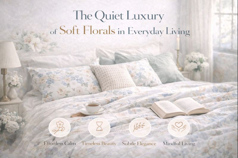 The Quiet Luxury of Soft Florals in Everyday Living