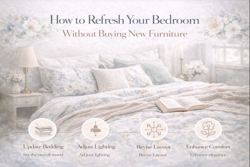 How to Refresh Your Bedroom Without Buying New Furniture