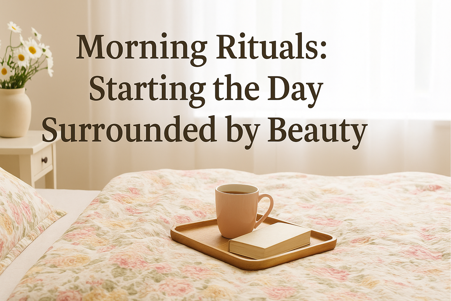 Morning Rituals: Starting the Day Surrounded by Beauty