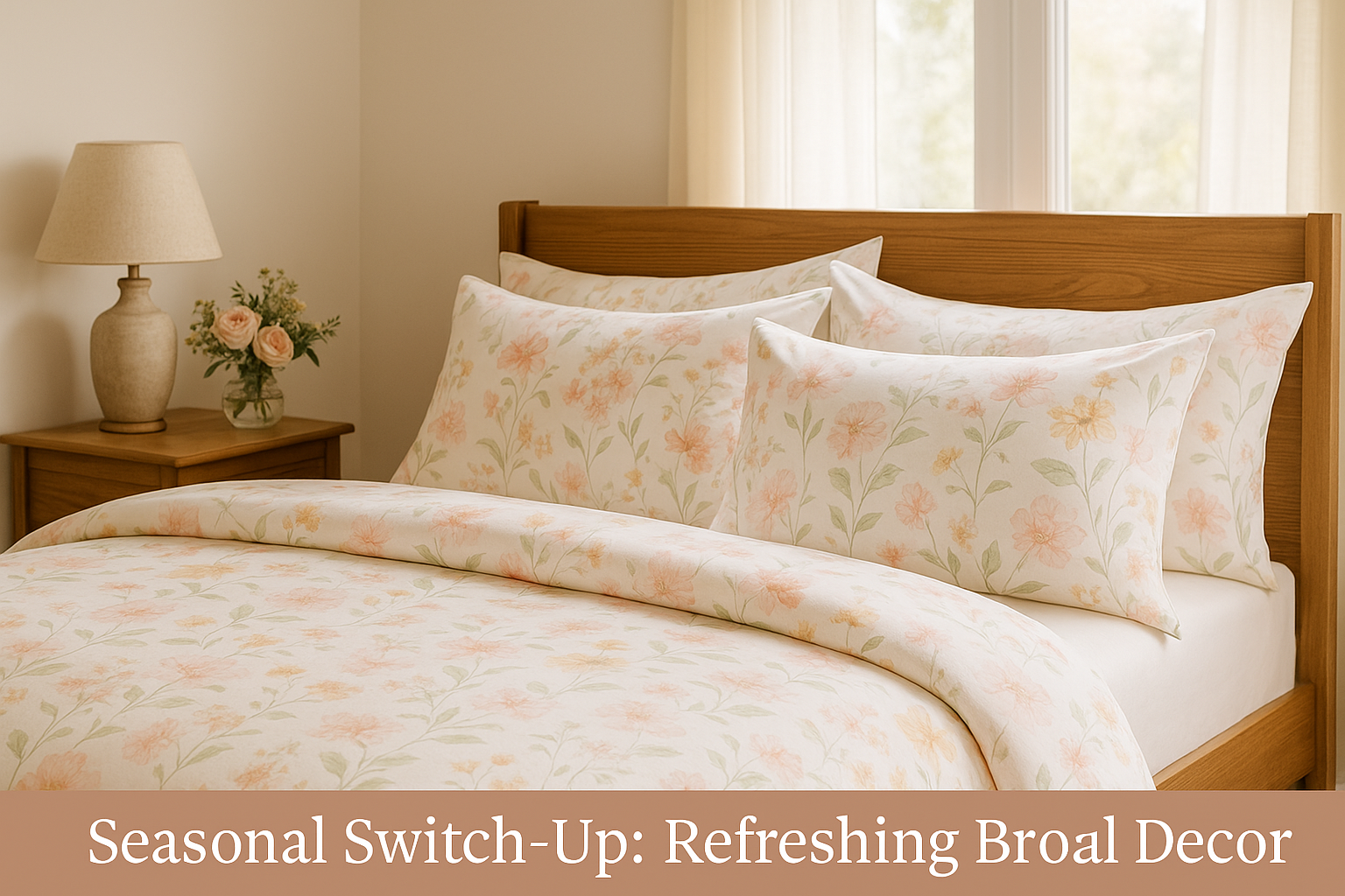 Seasonal Switch-Up: Refreshing Your Bedroom Décor with Floral Linens