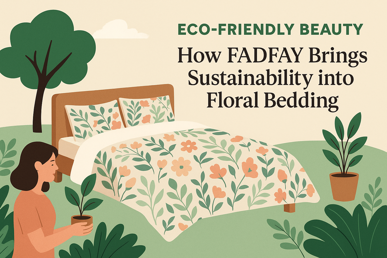 Eco-Friendly Beauty: How FADFAY Brings Sustainability into Floral Bedding