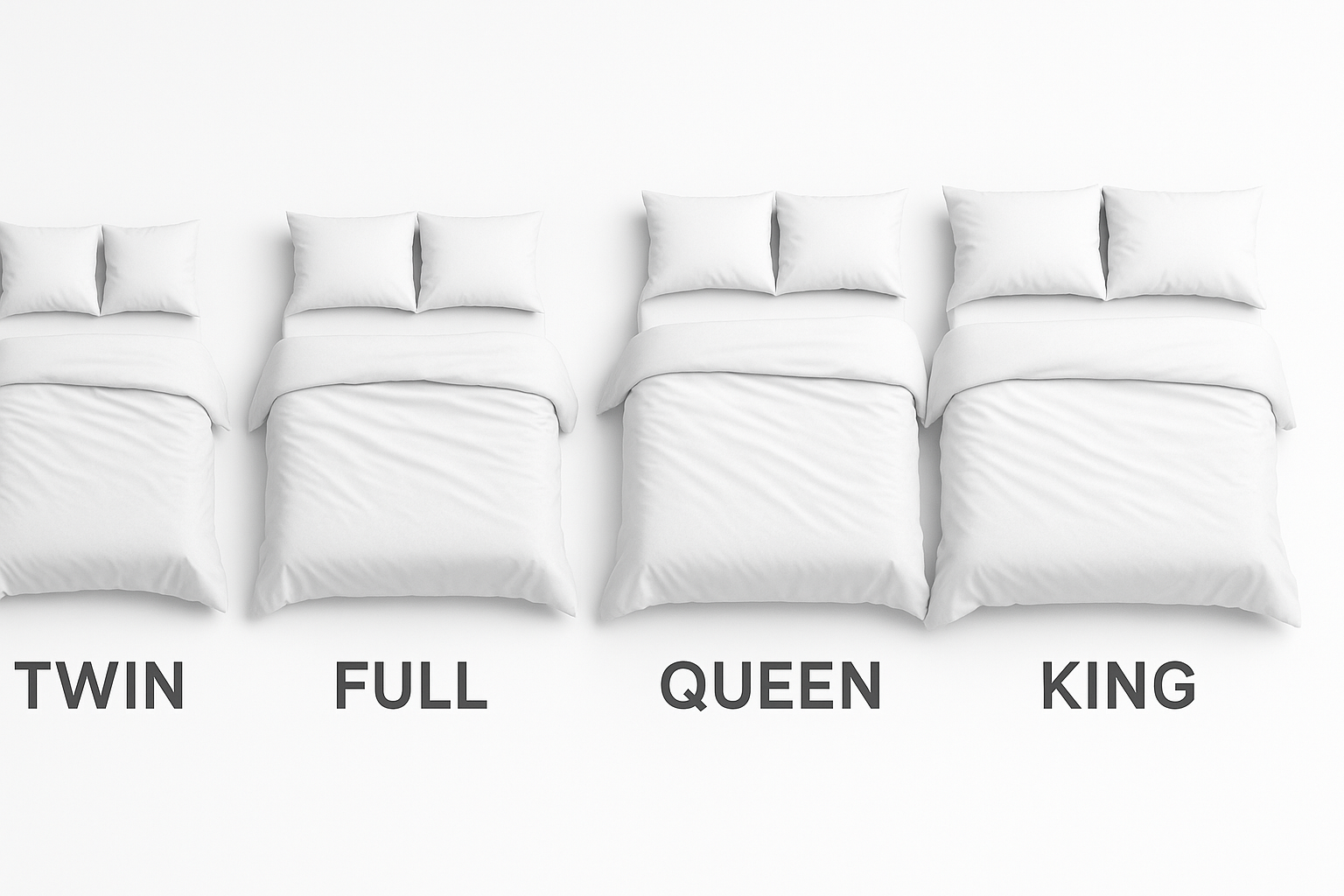 The Ultimate Guide to Bedding Sizes: Twin, Queen, King & More Explained