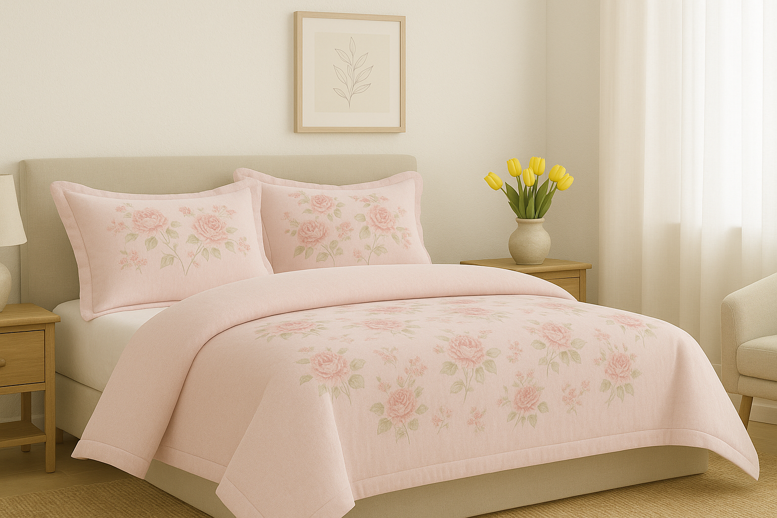 The Beauty of Florals: Inspiration Behind Timeless Bedding Designs