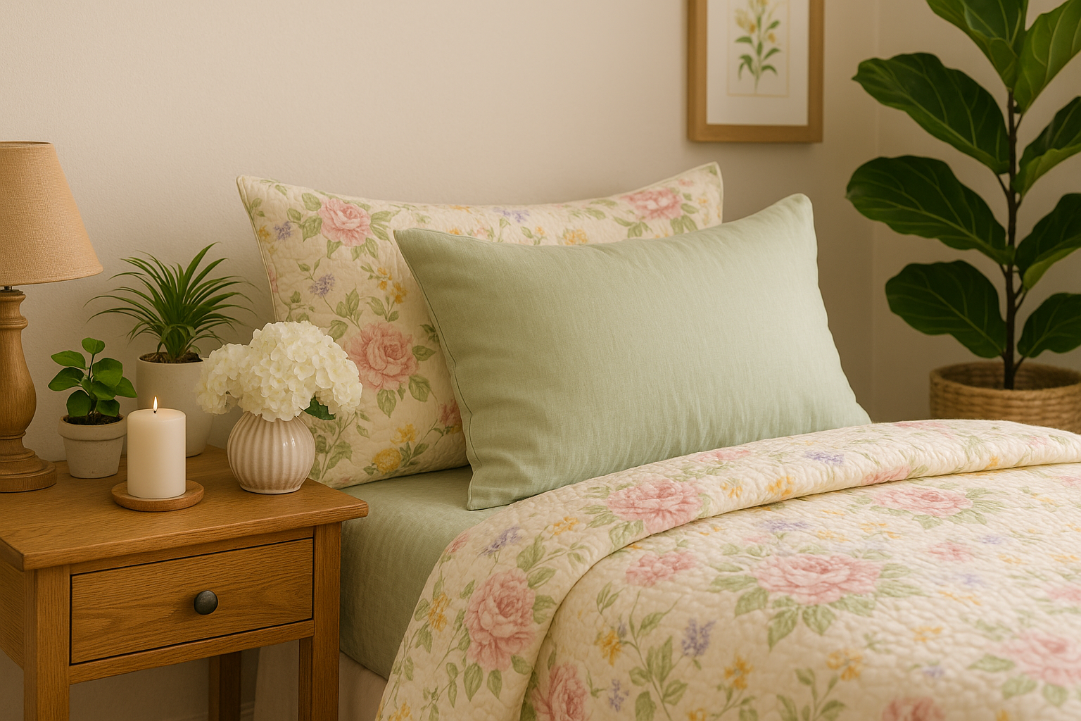 Bringing the Garden Indoors: Nature-Inspired Bedroom Styling