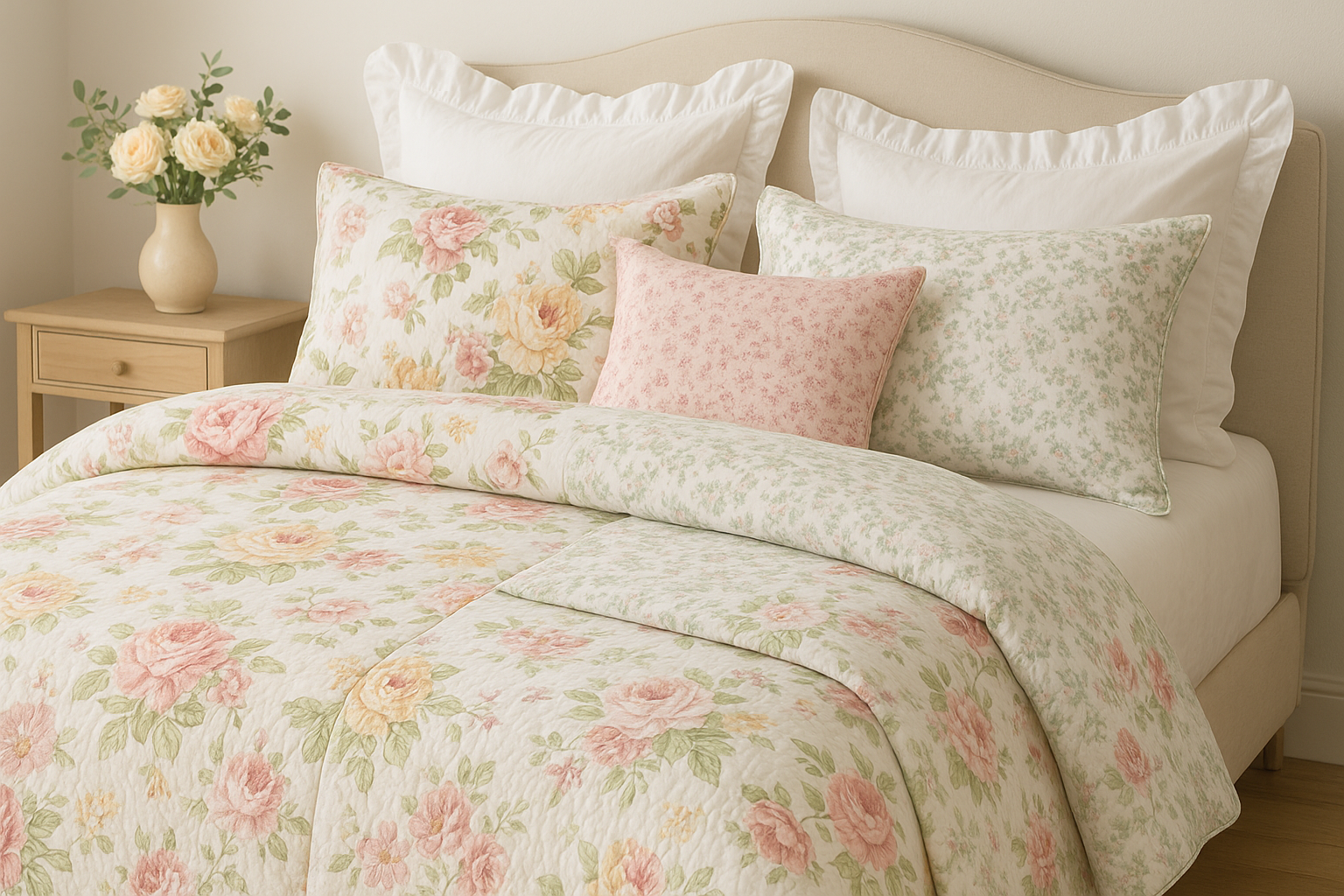 5 Tips for Mixing and Matching Floral Prints in Your Bedding