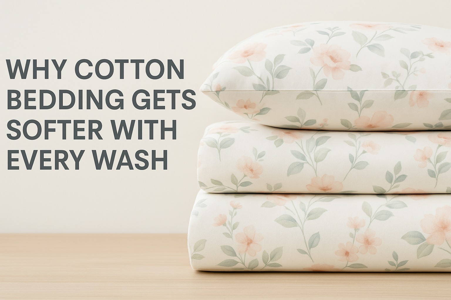 Why Cotton Bedding Gets Softer with Every Wash
