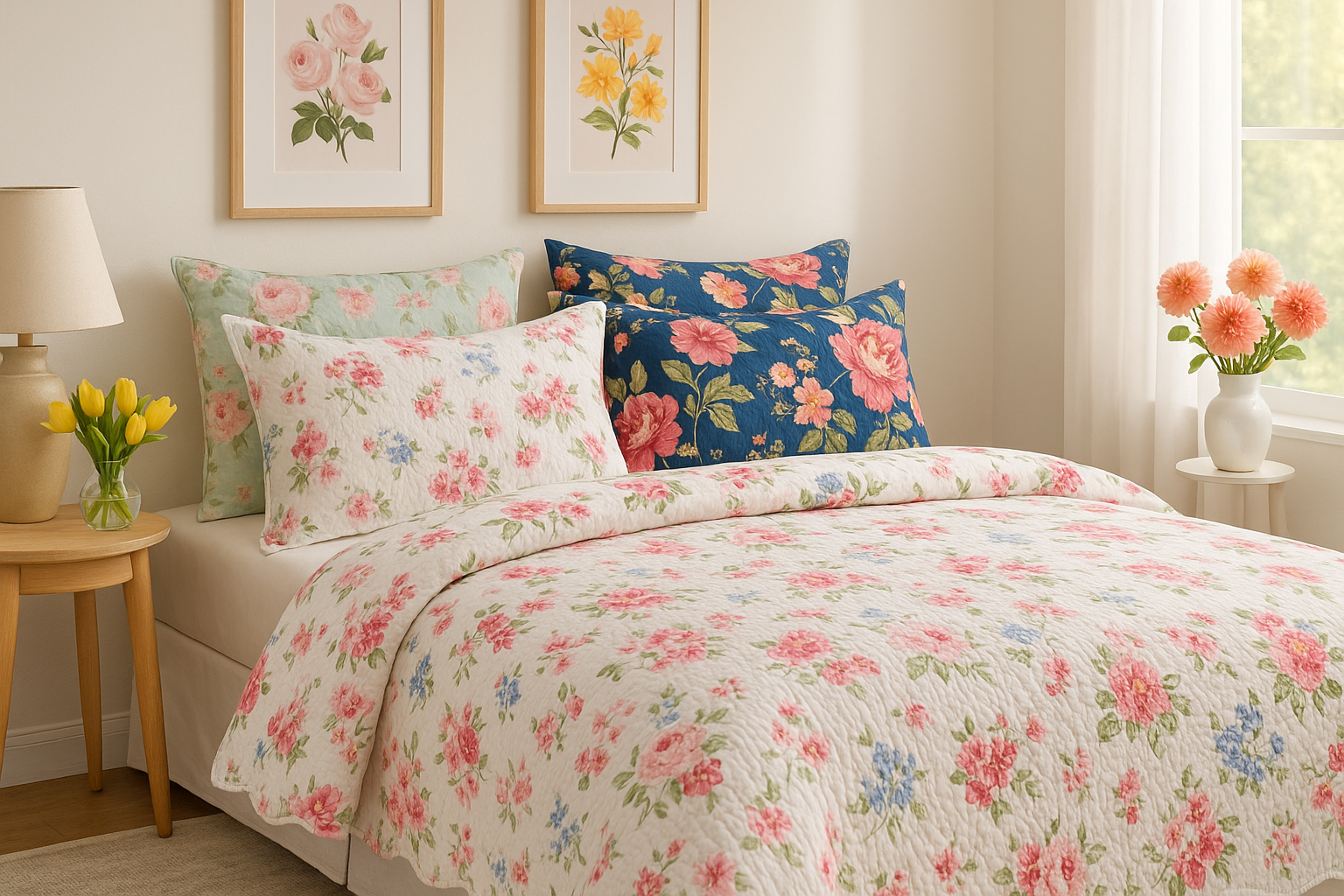 Bedding Color Trends: How Floral Patterns Refresh Your Space