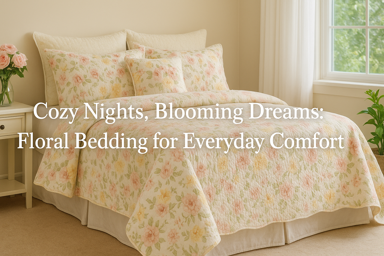 Cozy Nights, Blooming Dreams: Floral Bedding for Everyday Comfort
