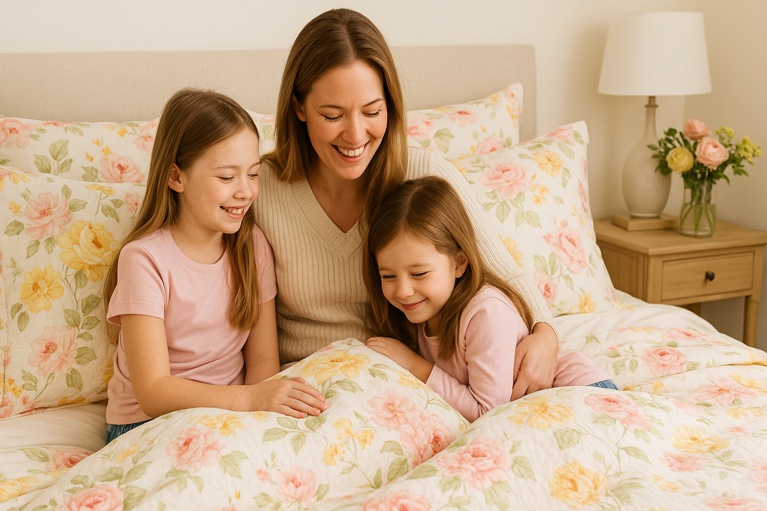 Family-Friendly Floral Bedding: Creating a Warm Home for All Ages