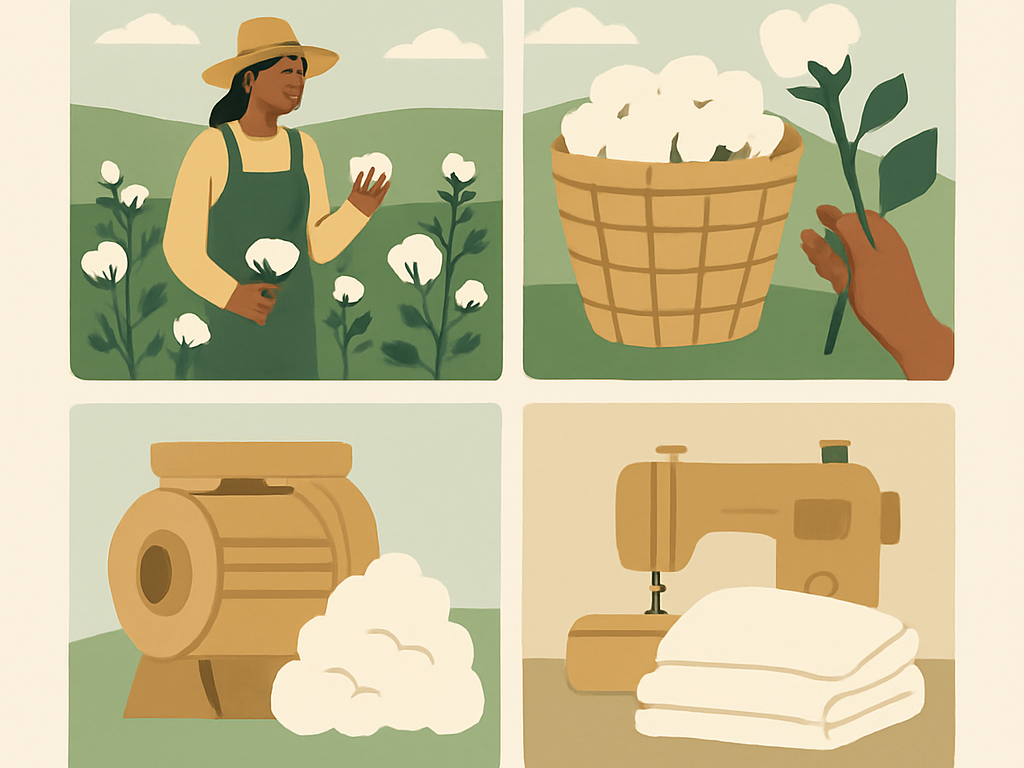 From Farm to Fabric: The Journey of Organic Cotton Bedding