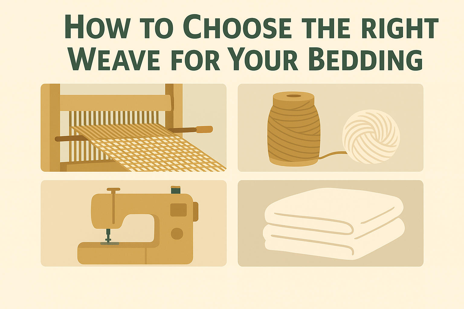 How to Choose the Right Weave for Your Bedding