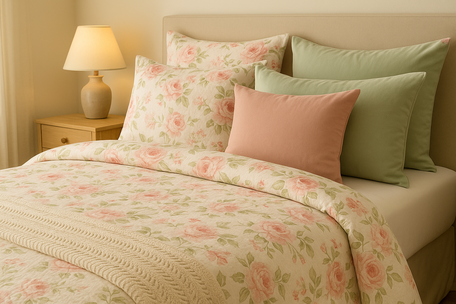 Pairing Florals with Solids: Easy Styling Tricks for Your Bed