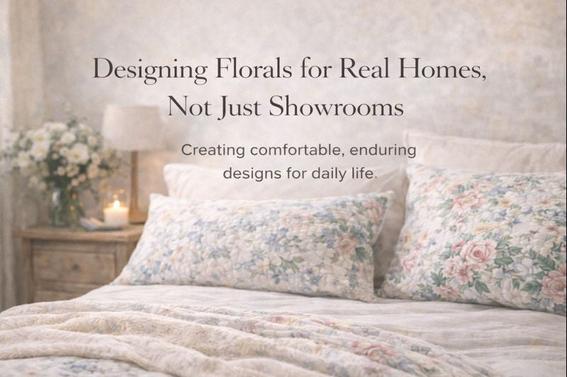 Designing Florals for Real Homes, Not Just Showrooms