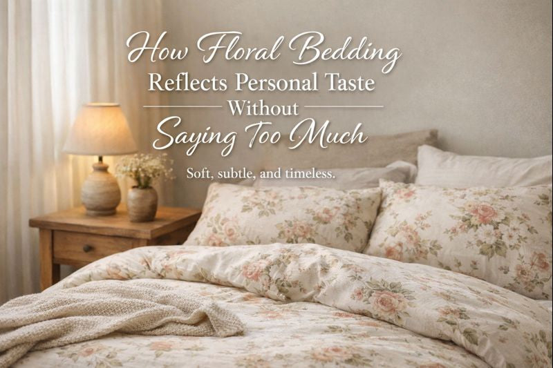 How Floral Bedding Reflects Personal Taste Without Saying Too Much