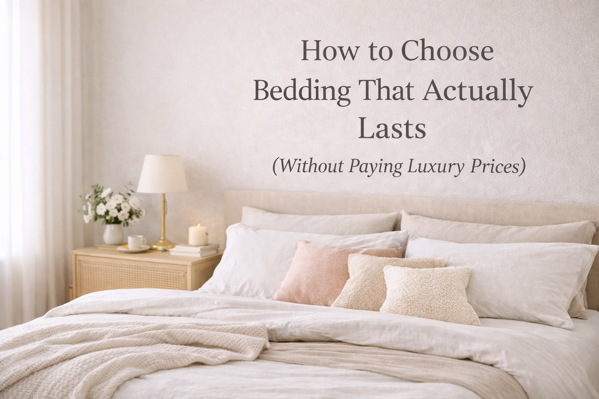 How to Choose Bedding That Actually Lasts (Without Paying Luxury Prices)