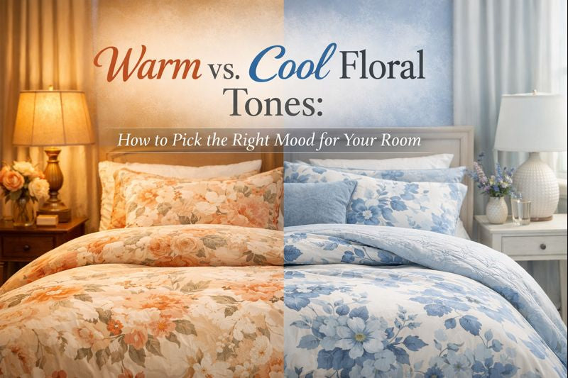 Warm vs. Cool Floral Tones: How to Pick the Right Mood for Your Room