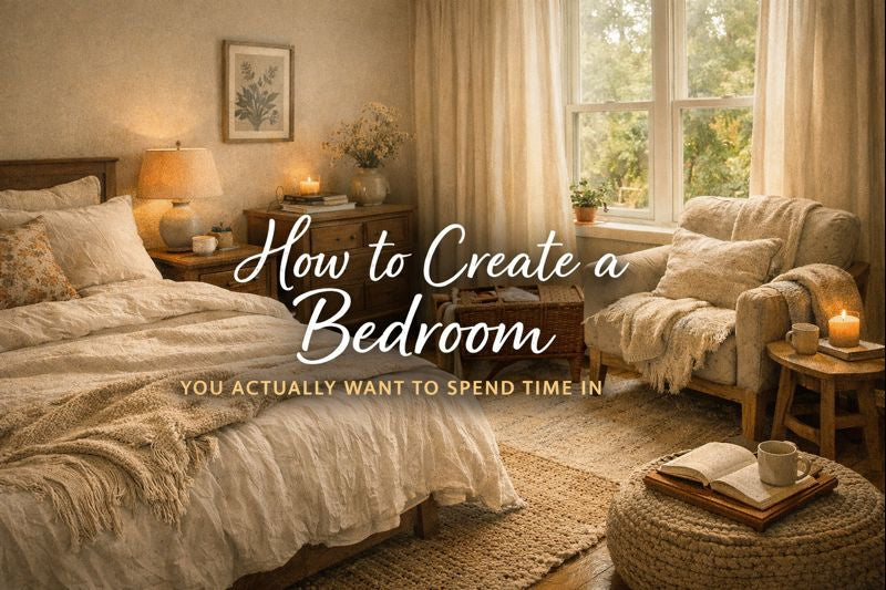 How to Create a Bedroom You Actually Want to Spend Time In