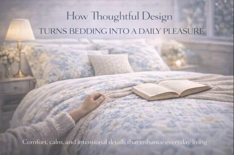 How Thoughtful Design Turns Bedding Into a Daily Pleasure