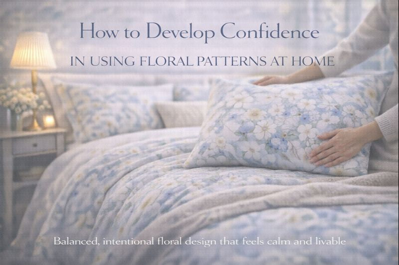 How to Develop Confidence in Using Floral Patterns at Home