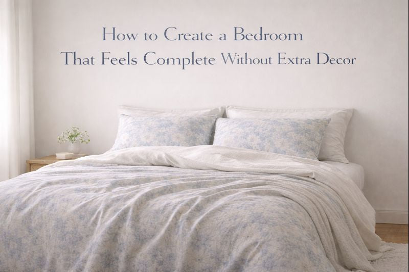 How to Create a Bedroom That Feels Complete Without Extra Decor