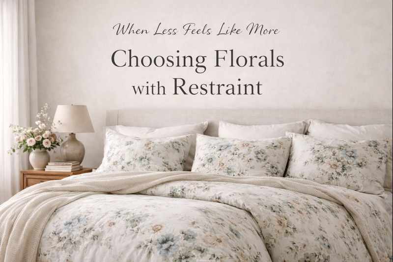 When Less Feels Like More: Choosing Florals with Restraint