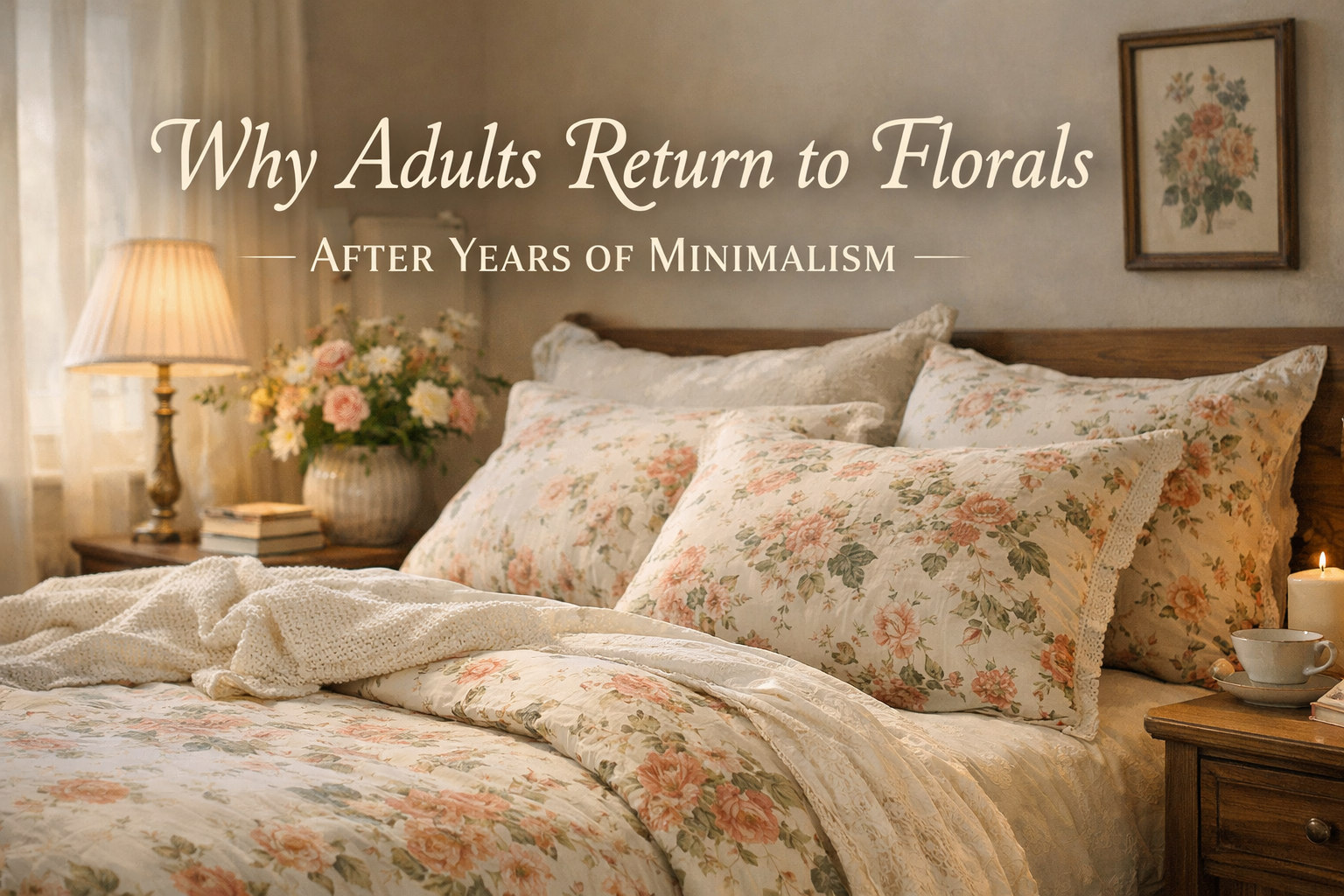 Why Adults Return to Florals After Years of Minimalism