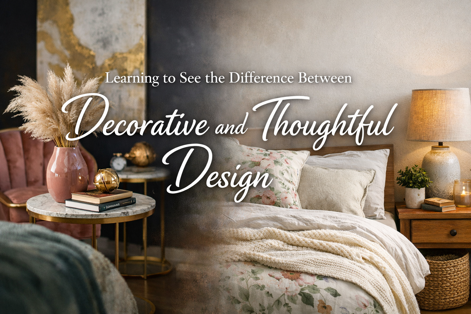 Learning to See the Difference Between Decorative and Thoughtful Design