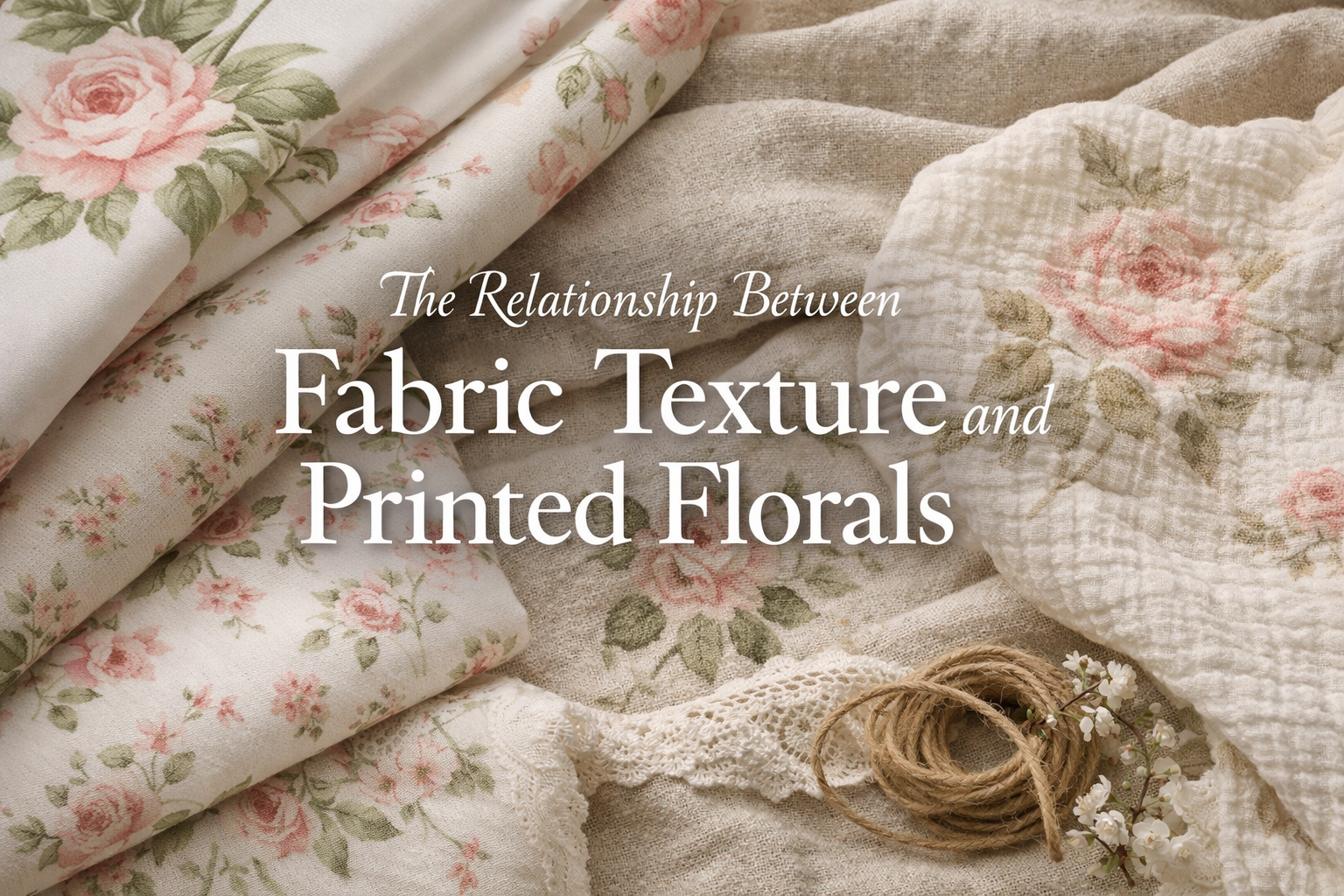 The Relationship Between Fabric Texture and Printed Florals
