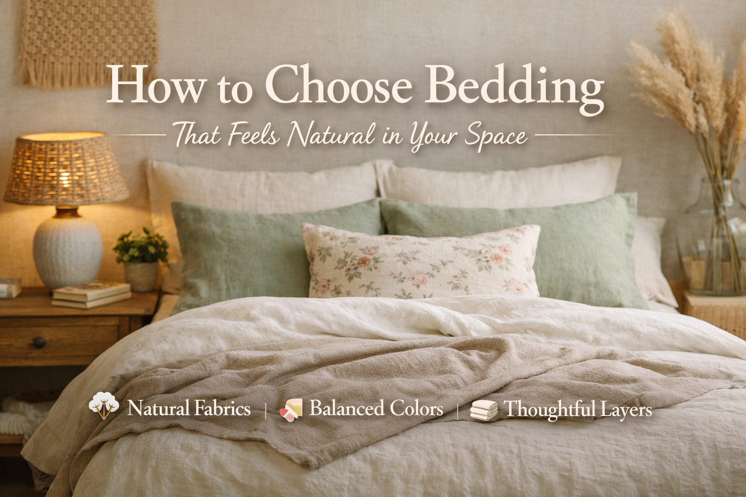 How to Choose Bedding That Feels Natural in Your Space