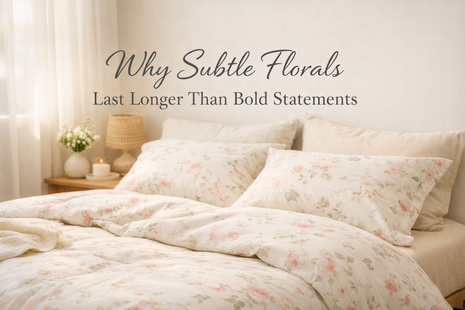 Why Subtle Florals Last Longer Than Bold Statements
