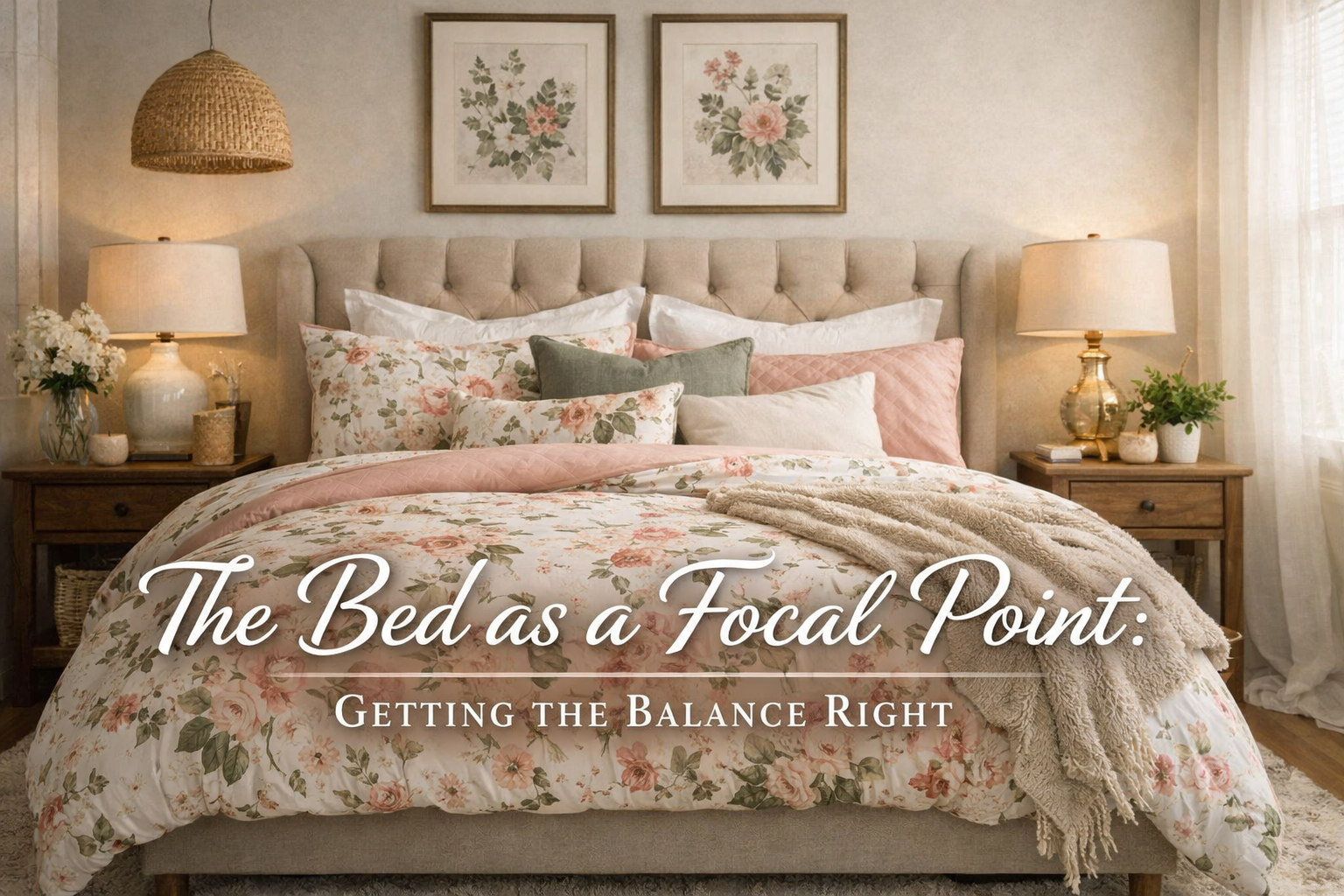The Bed as a Focal Point: Getting the Balance Right
