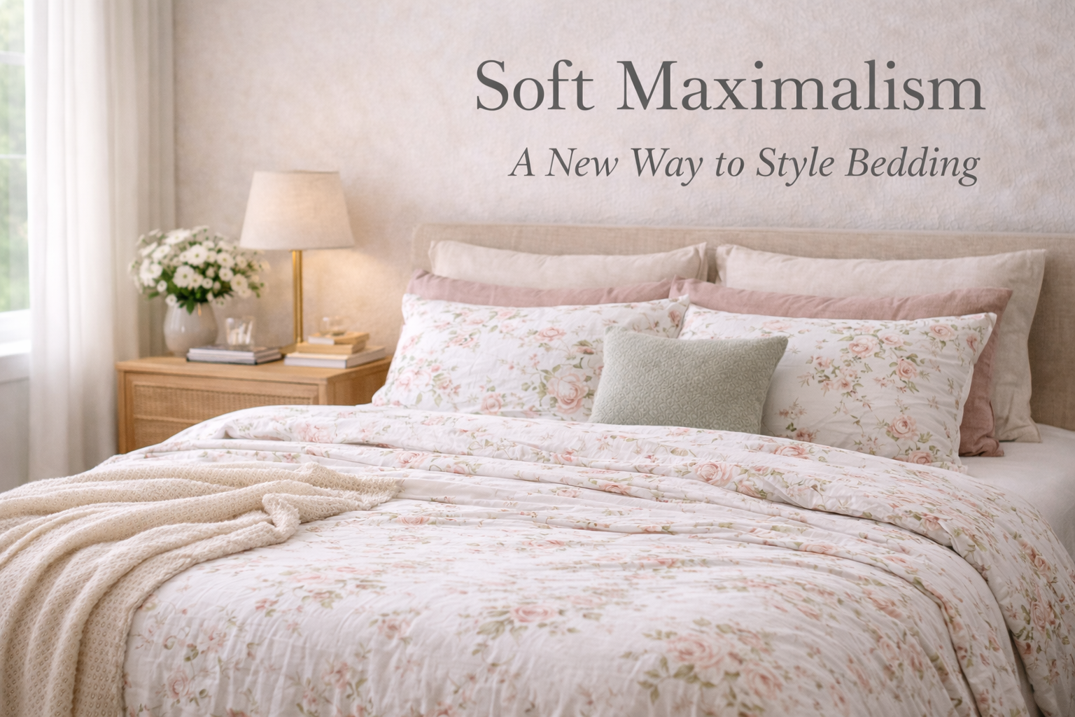 Soft Maximalism: A New Way to Style Bedding